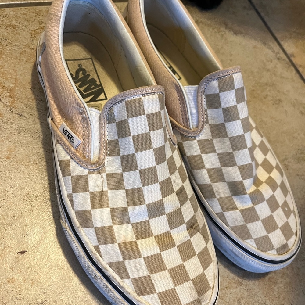 Checkered vans